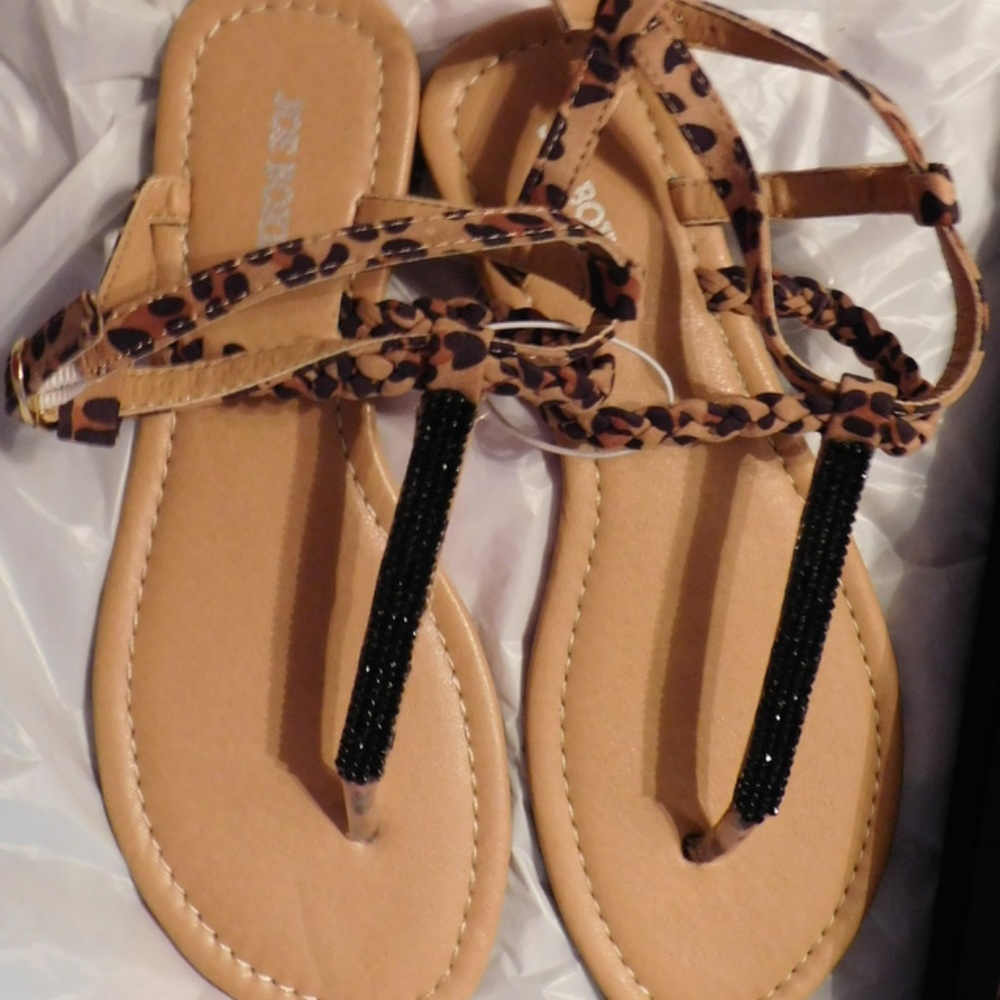 Joe Boxer Sandals NWOT